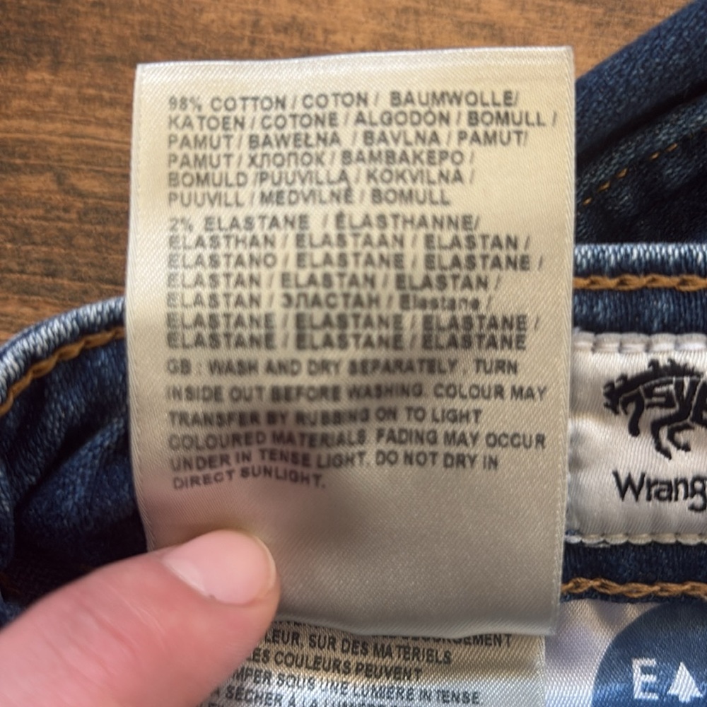 Wrangler High Rise 603 Straight Jeans - Picture 11 of 11